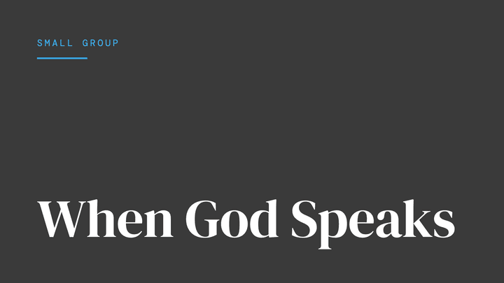 When God Speaks